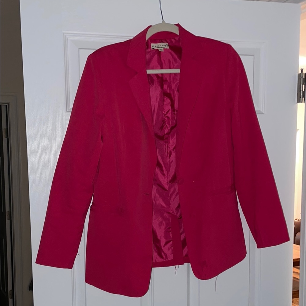 Women's Pink Blazer